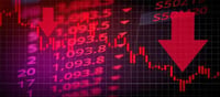 Stock market closed with a decline...